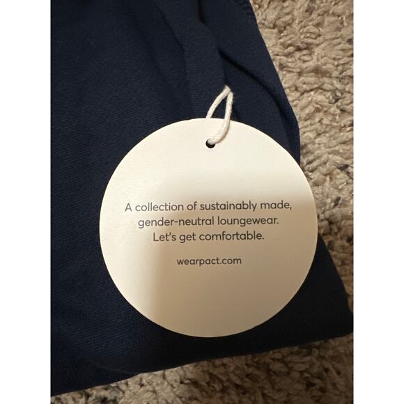 PACT Maritime Navy One for All Unisex Hoodie Sweatshirt Size MEDIUM New - Picture 4 of 6